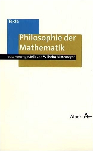 Cover: 9783495480137 | Philosophie der Mathematik | Vorw. v. Karl-Heinz Lembeck | Büttemeyer