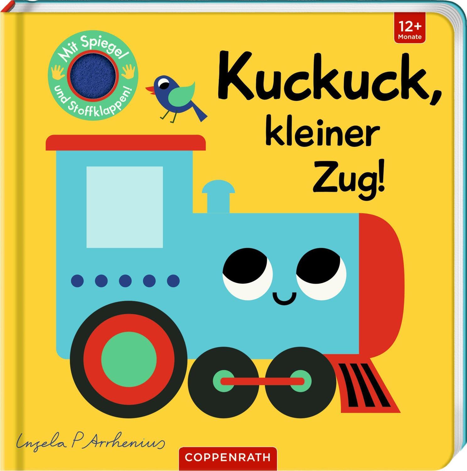 Cover: 9783649672234 | Mein Filz-Fühlbuch: Kuckuck, kleiner Zug! | Ingela P. Arrhenius | Buch