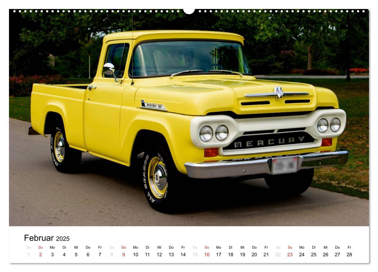 Bild: 9783435475704 | Nord-Amerikanische Pickup's (Wandkalender 2025 DIN A2 quer),...