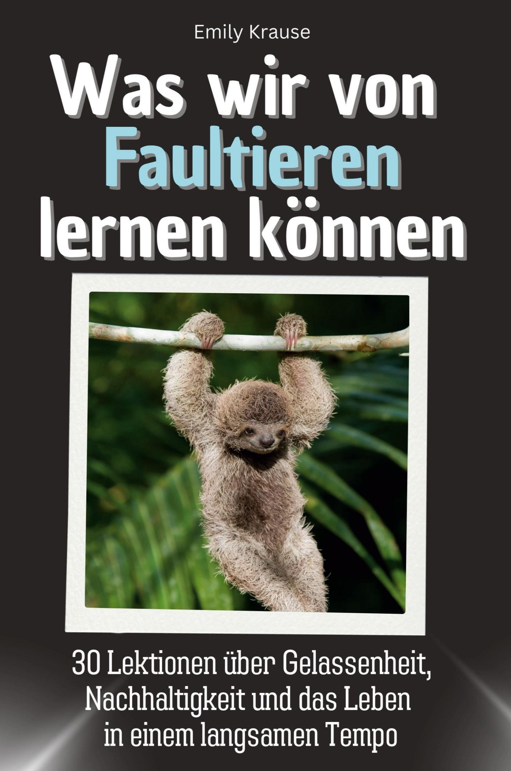 Cover: 9783759115461 | Was wir von Faultieren lernen können | Emily Krause | Taschenbuch