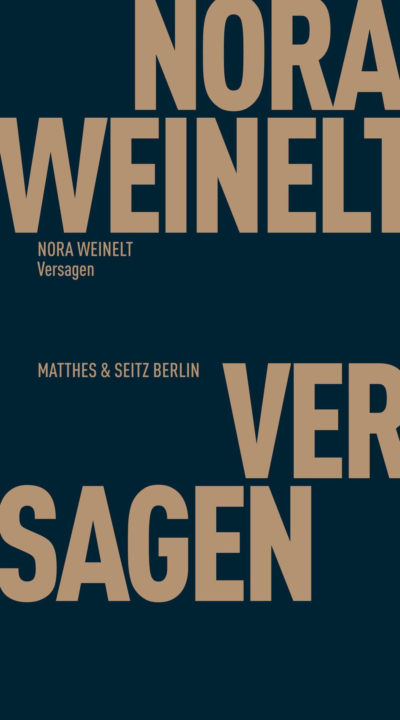 Cover: 9783751830379 | Versagen | Nora Weinelt | Taschenbuch | Fröhliche Wissenschaft | 90 S.