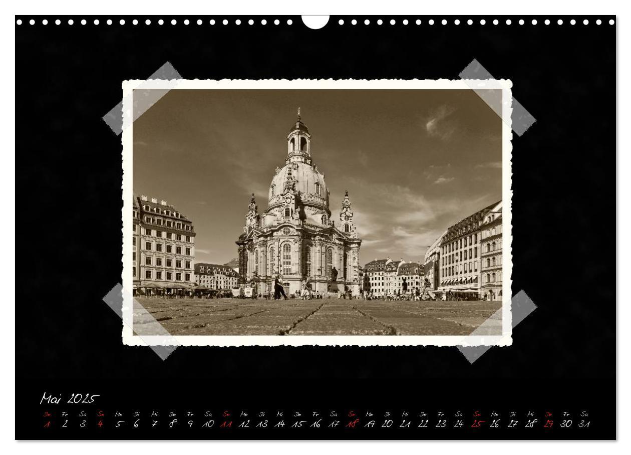 Bild: 9783435827992 | Dresden - Ein Kalender mit Fotografien wie aus einem alten...