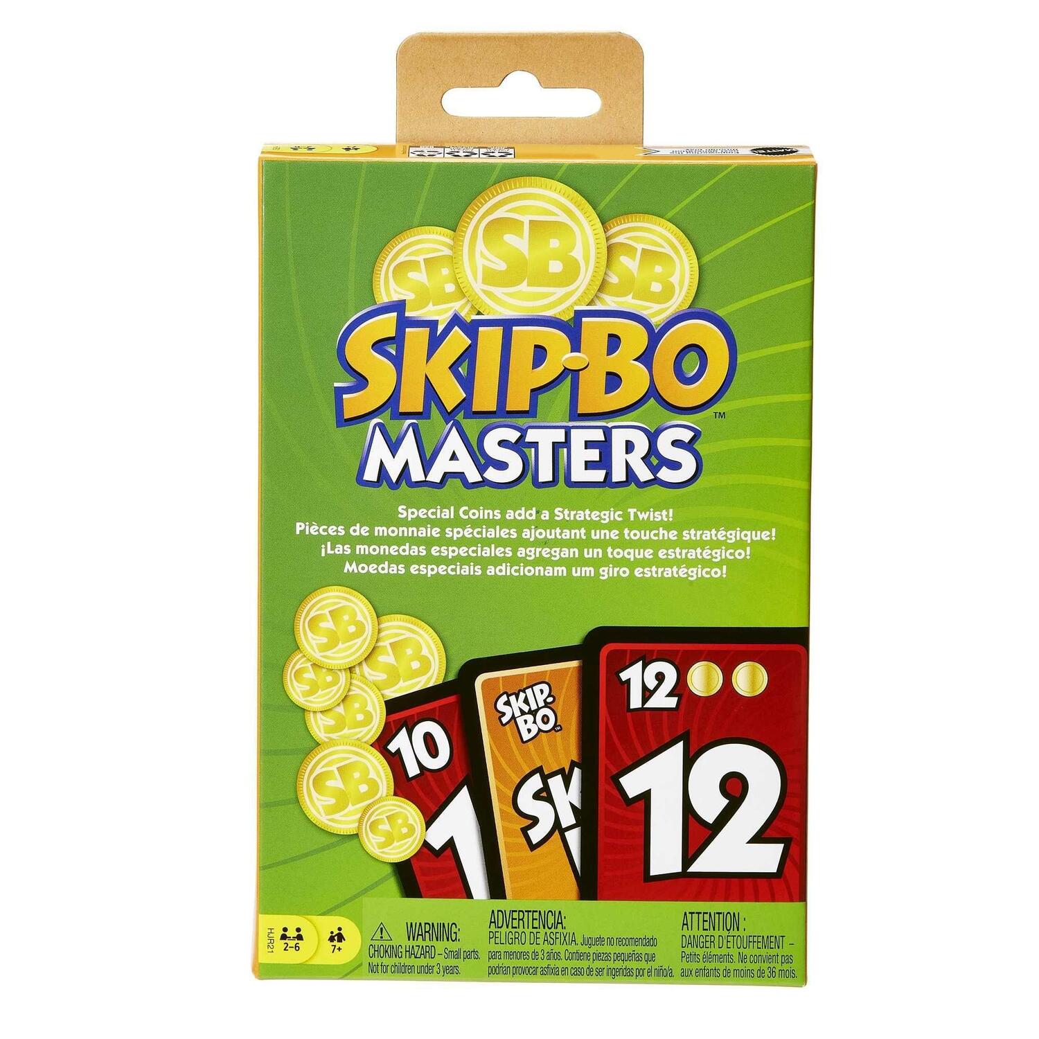 Cover: 194735093069 | Skip-Bo Masters | Spiel | Deutsch | 2022 | Mattel | EAN 0194735093069