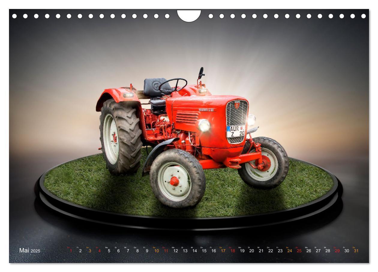 Bild: 9783435095780 | Traktor - Giganten (Wandkalender 2025 DIN A4 quer), CALVENDO...