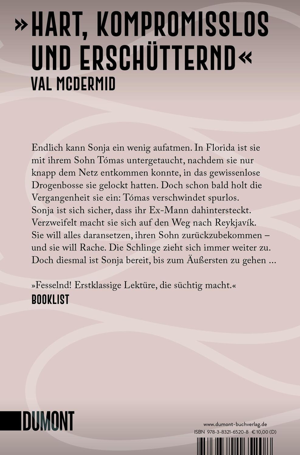 Rückseite: 9783832165208 | Die Schlinge | Ein Reykjavik-Krimi | Lilja Sigurðardóttir | Buch