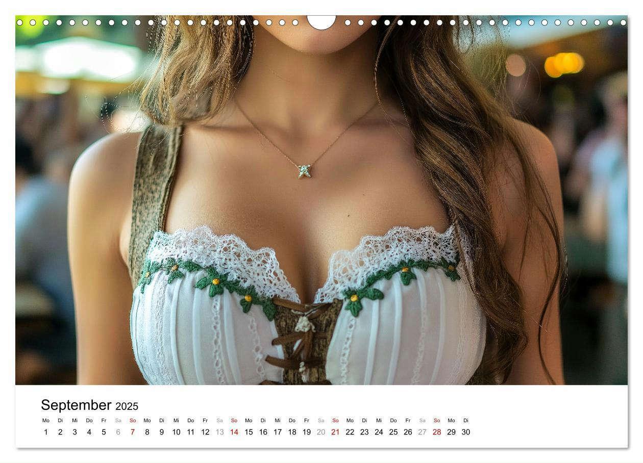 Bild: 9783457208113 | Dirndl Dekollete Kalender ¿ Traditionelle Tracht und bayerische...