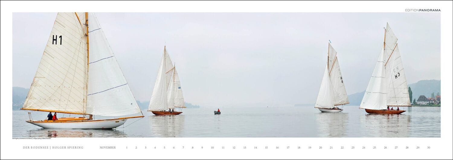 Bild: 9783898236263 | Der Bodensee | Holger Spiering | Kalender | XIV | Deutsch | 2024