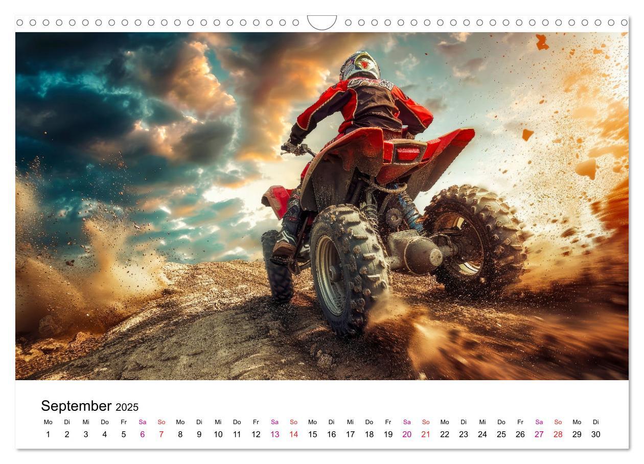 Bild: 9783457146699 | Quad Erlebnisse (Wandkalender 2025 DIN A3 quer), CALVENDO...