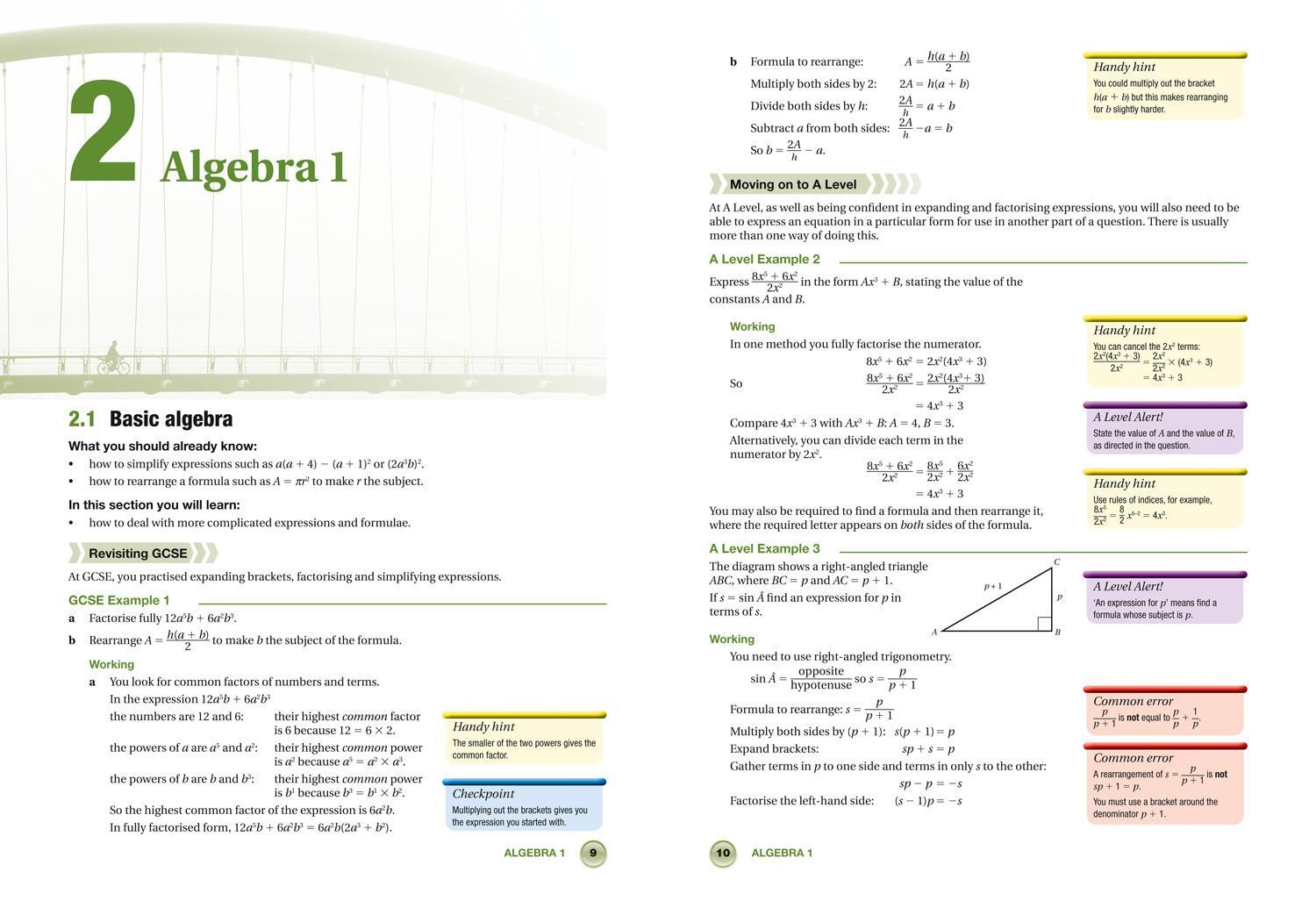 Bild: 9780008205010 | Bridging GCSE and A-level Maths Student Book | Mark Rowland | Buch