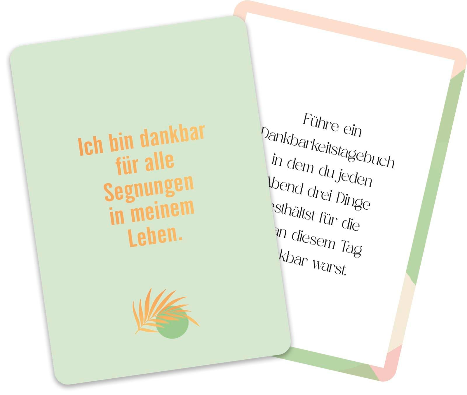 Bild: 4036442012673 | Selfcare to go | Groh Verlag | Box | Affirmationskarten to go | 51 S.