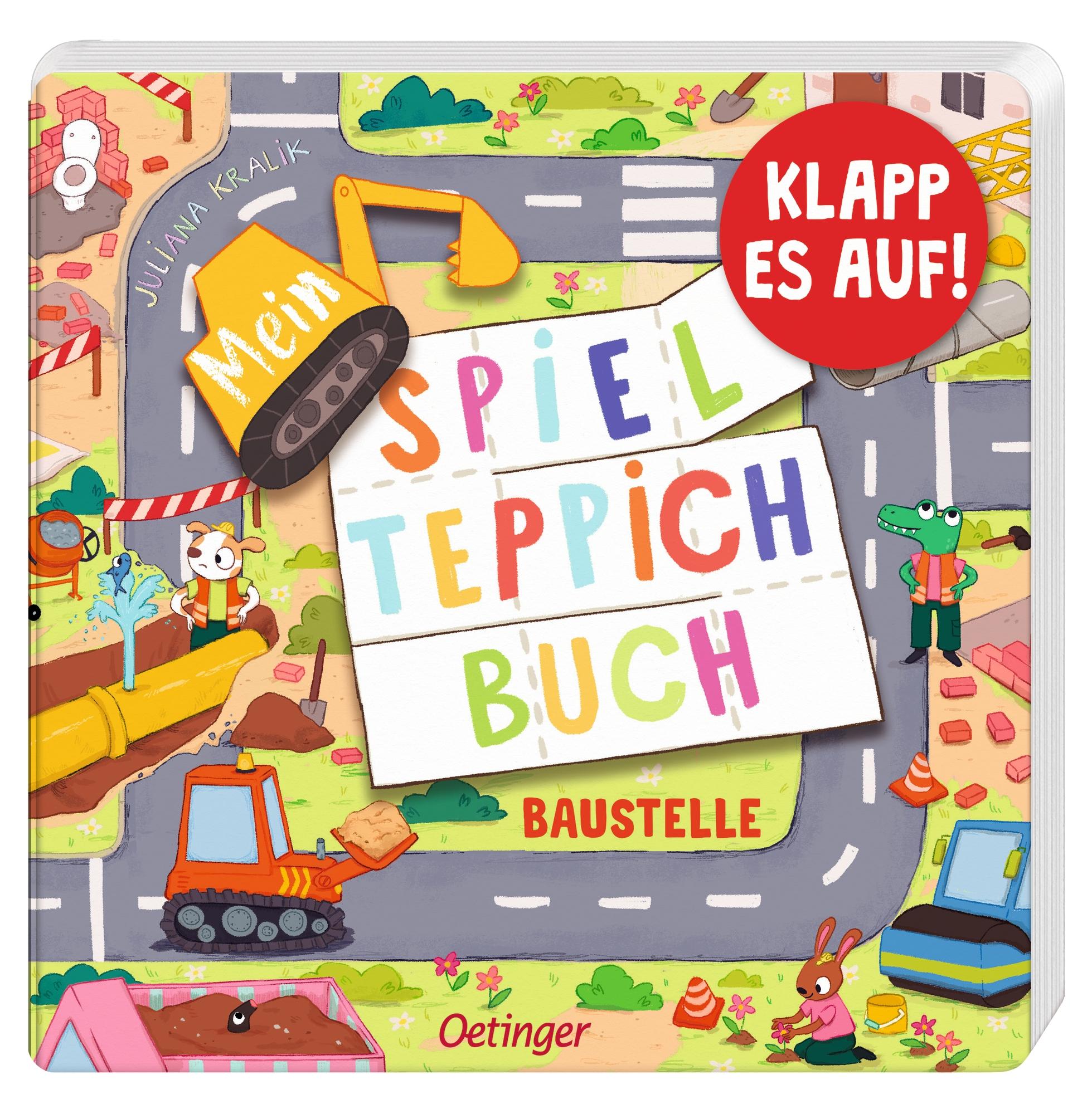 Cover: 9783751206150 | Mein Spielteppich-Buch. Baustelle | Juliana Kralik | Buch | 24 S.