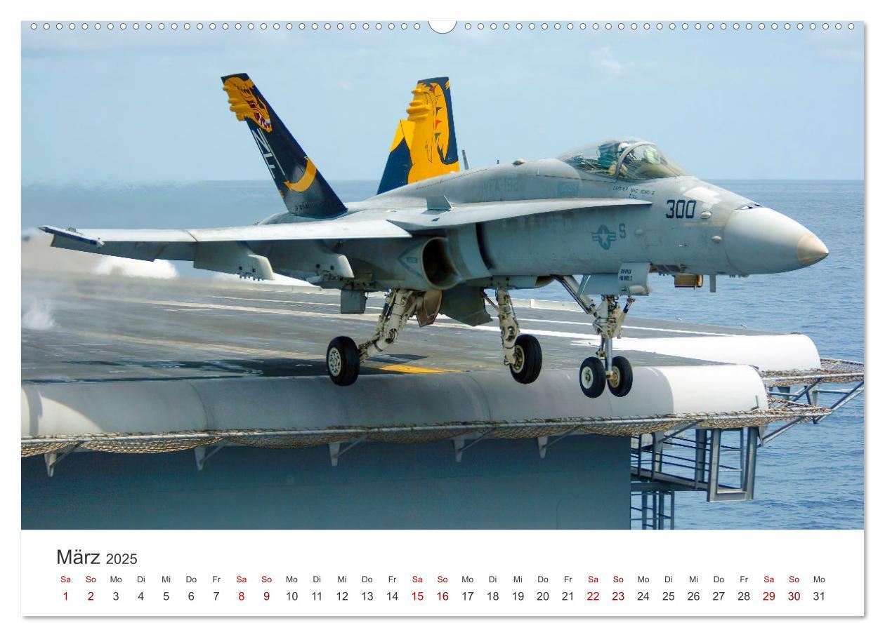 Bild: 9783383918032 | Kampfjets - Düsenjäger-Kalender (Wandkalender 2025 DIN A2 quer),...