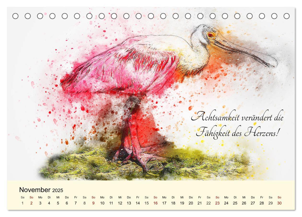 Bild: 9783435182589 | Aquarelle und Lebensweisheiten (Tischkalender 2025 DIN A5 quer),...