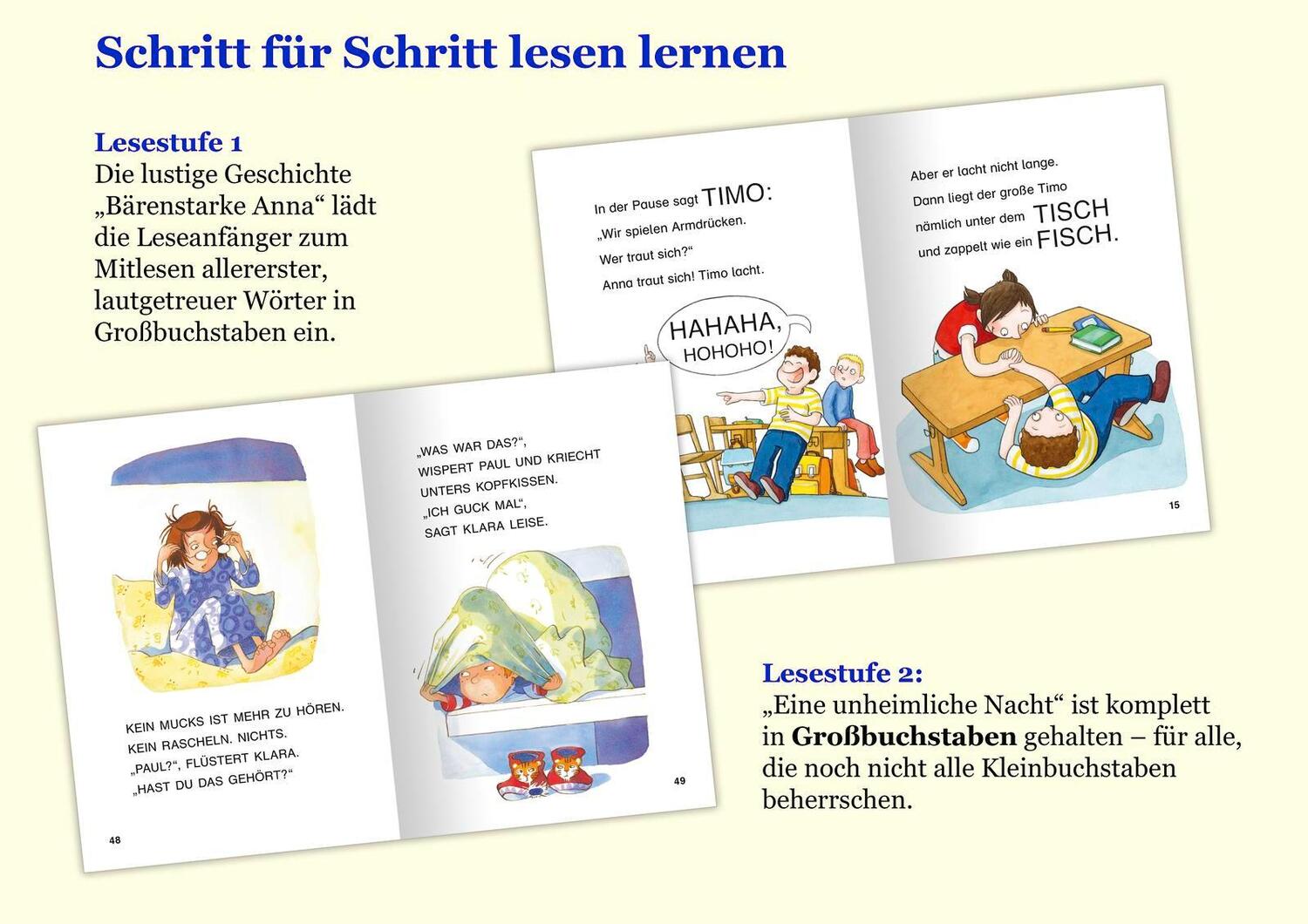 Bild: 9783737333825 | Leseprofi - Mein dickes Buch zum Lesenlernen: In 4 Stufen zum...