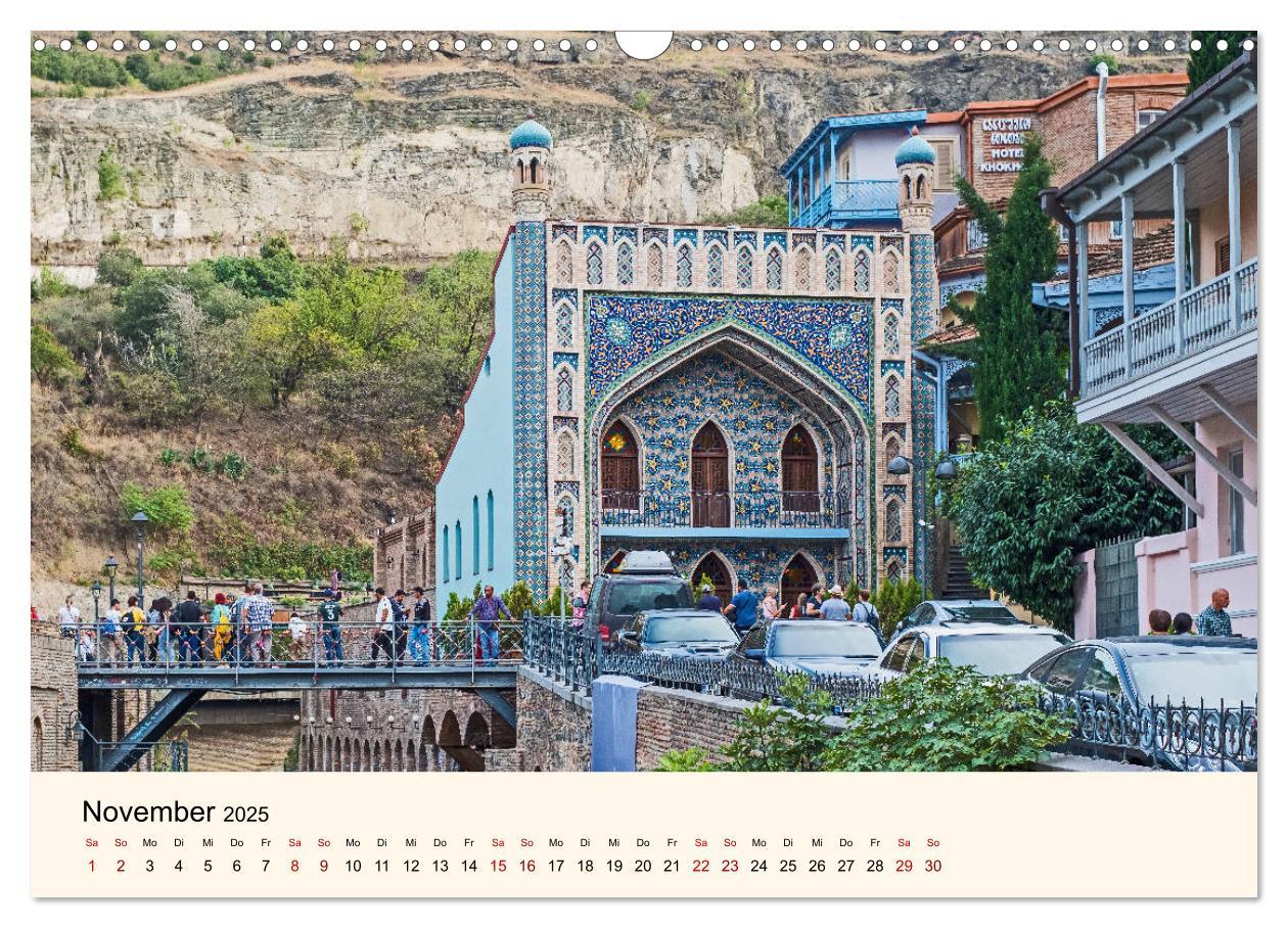 Bild: 9783435015047 | Tiflis - Die Metropole Georgiens (Wandkalender 2025 DIN A3 quer),...