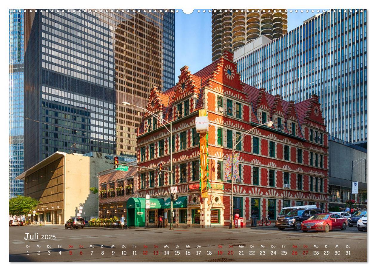 Bild: 9783435349722 | Chicago - Stadt der Ebenen (Wandkalender 2025 DIN A2 quer),...