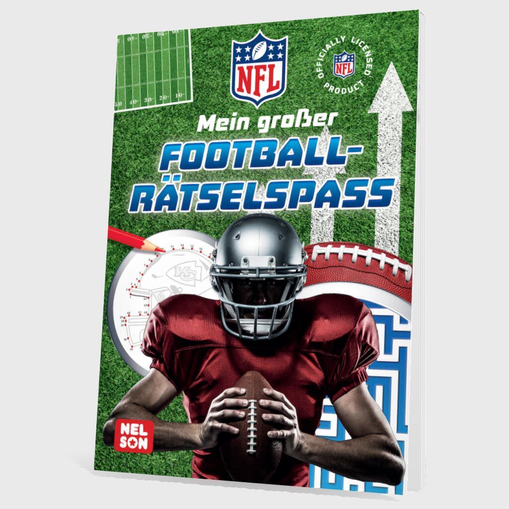 Bild: 9783845126821 | NFL: Mein großer Football-Rätselspaß | Constanze Steindamm | Buch