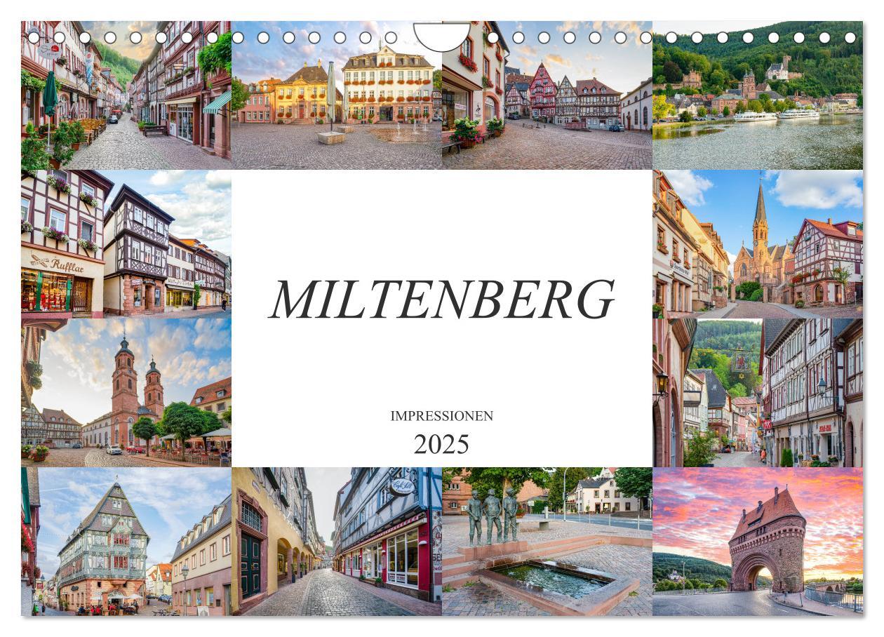 Cover: 9783435193950 | Miltenberg Impressionen (Wandkalender 2025 DIN A4 quer), CALVENDO...