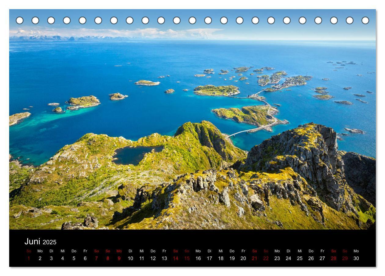 Bild: 9783435396795 | Lofoten - Inseln im Nordmeer (Tischkalender 2025 DIN A5 quer),...