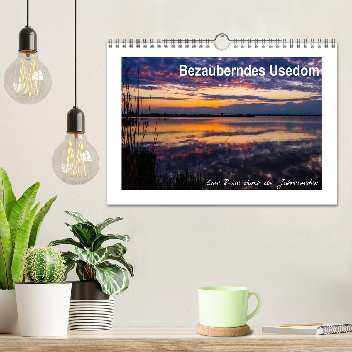 Bild: 9783435809745 | Bezauberndes Usedom (Wandkalender 2025 DIN A4 quer), CALVENDO...