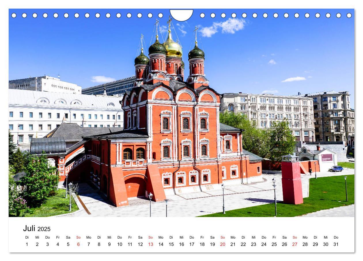 Bild: 9783435320448 | Moskau City (Wandkalender 2025 DIN A4 quer), CALVENDO Monatskalender