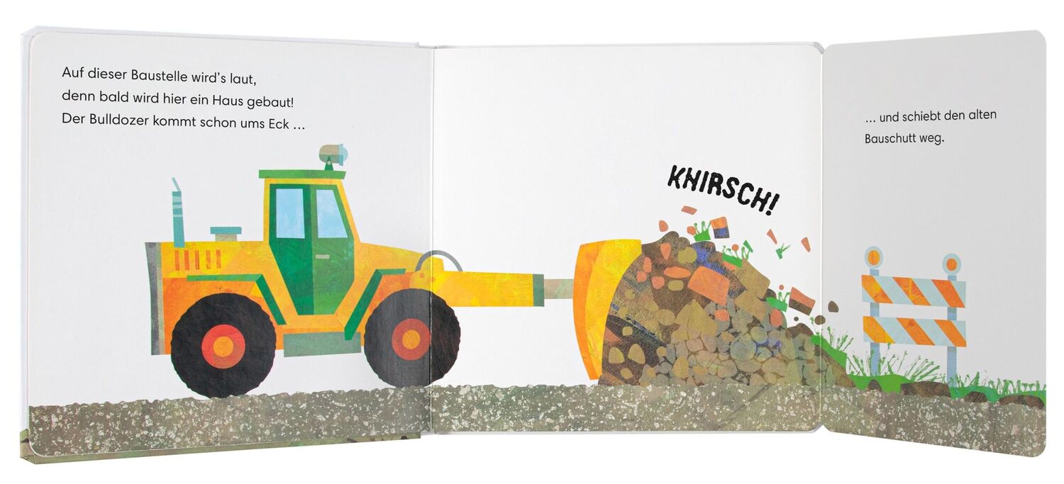 Bild: 9783831042104 | Auf der Baustelle | Pappbilderbuch mit Ausklappseiten ab 1 Jahr | Buch