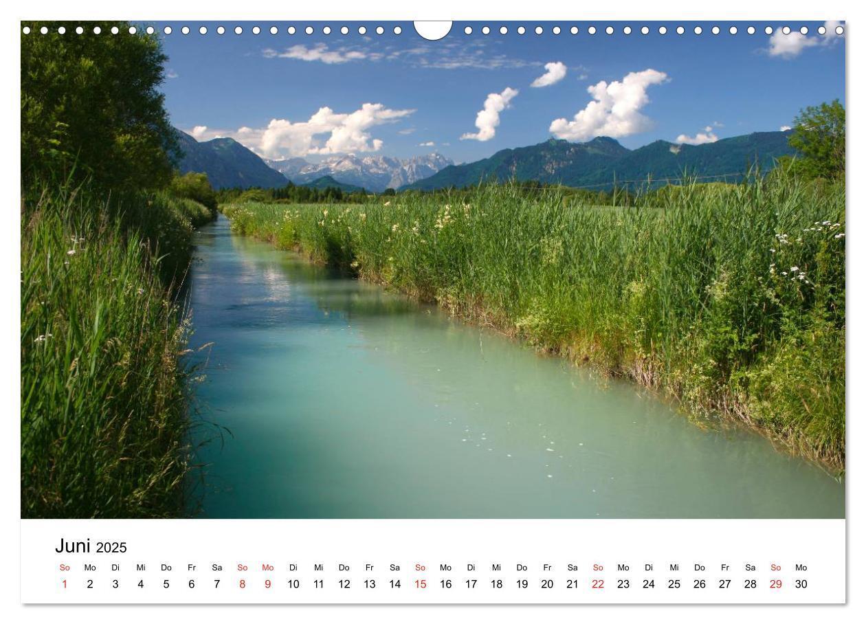 Bild: 9783435561674 | Berge und Seen rund um die Zugspitze (Wandkalender 2025 DIN A3...