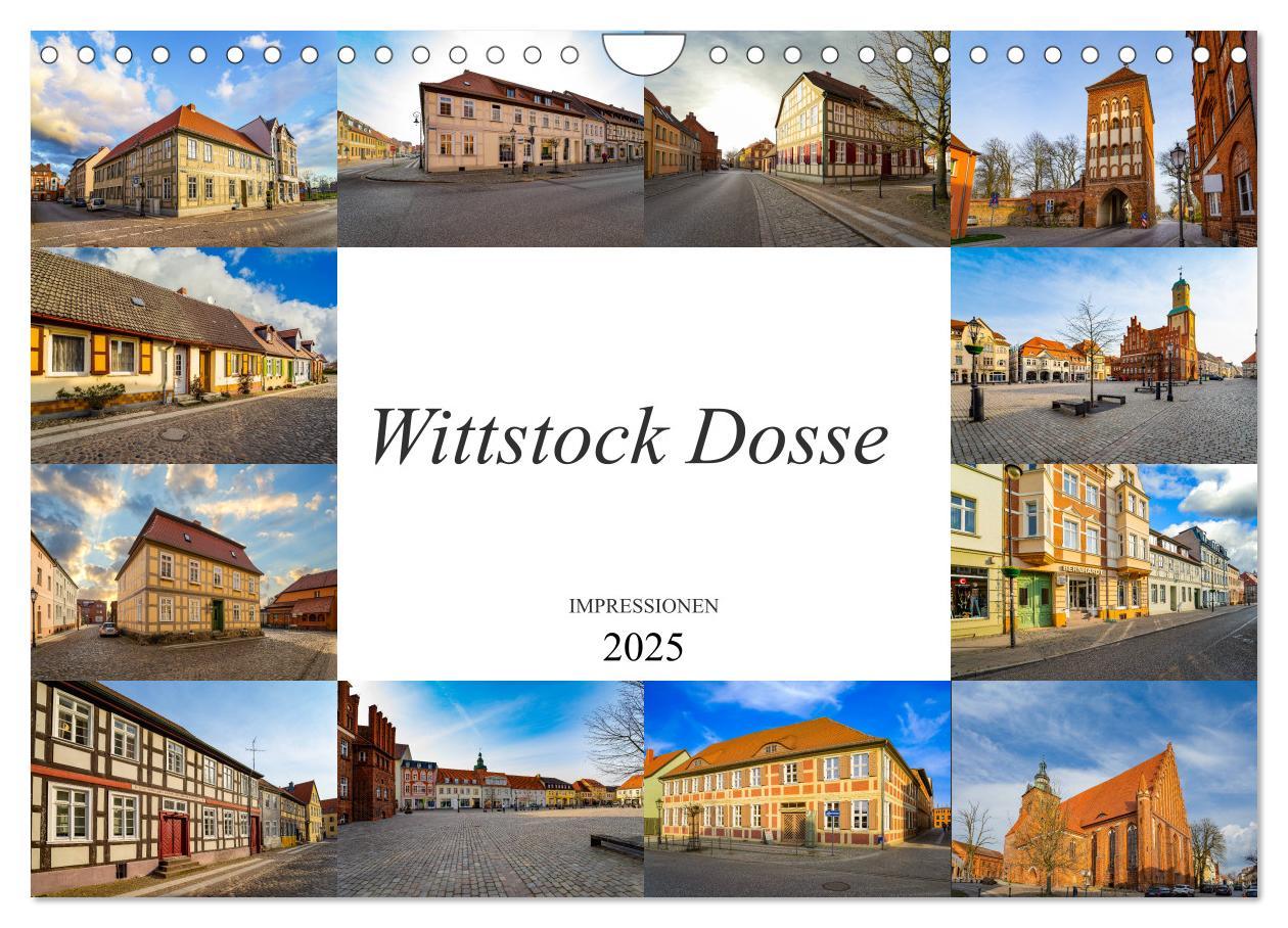 Cover: 9783435241903 | Wittstock Dosse Impressionen (Wandkalender 2025 DIN A4 quer),...