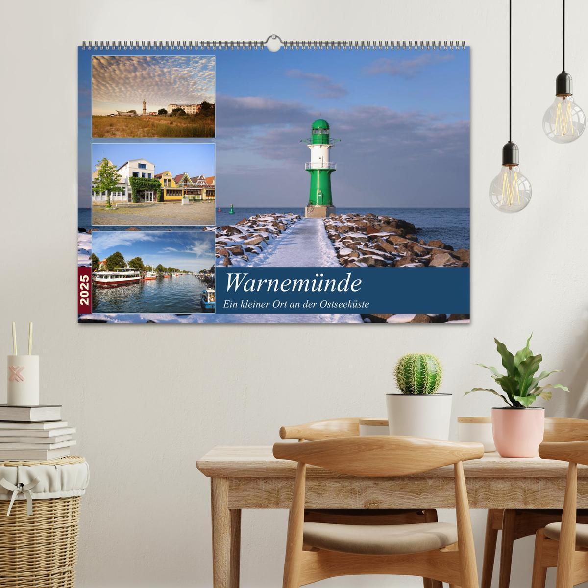 Bild: 9783435662746 | Urlaub in Warnemünde (Wandkalender 2025 DIN A2 quer), CALVENDO...