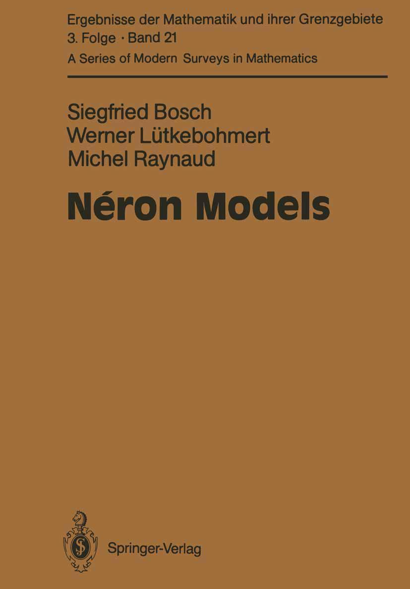 Cover: 9783540505877 | Néron Models | Siegfried Bosch (u. a.) | Buch | x | Englisch | 1990