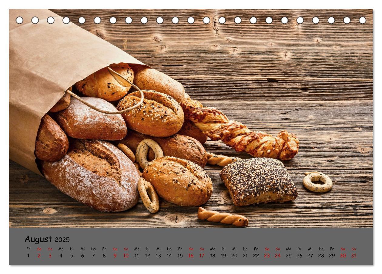 Bild: 9783383989490 | Mein Brotkalender (Tischkalender 2025 DIN A5 quer), CALVENDO...