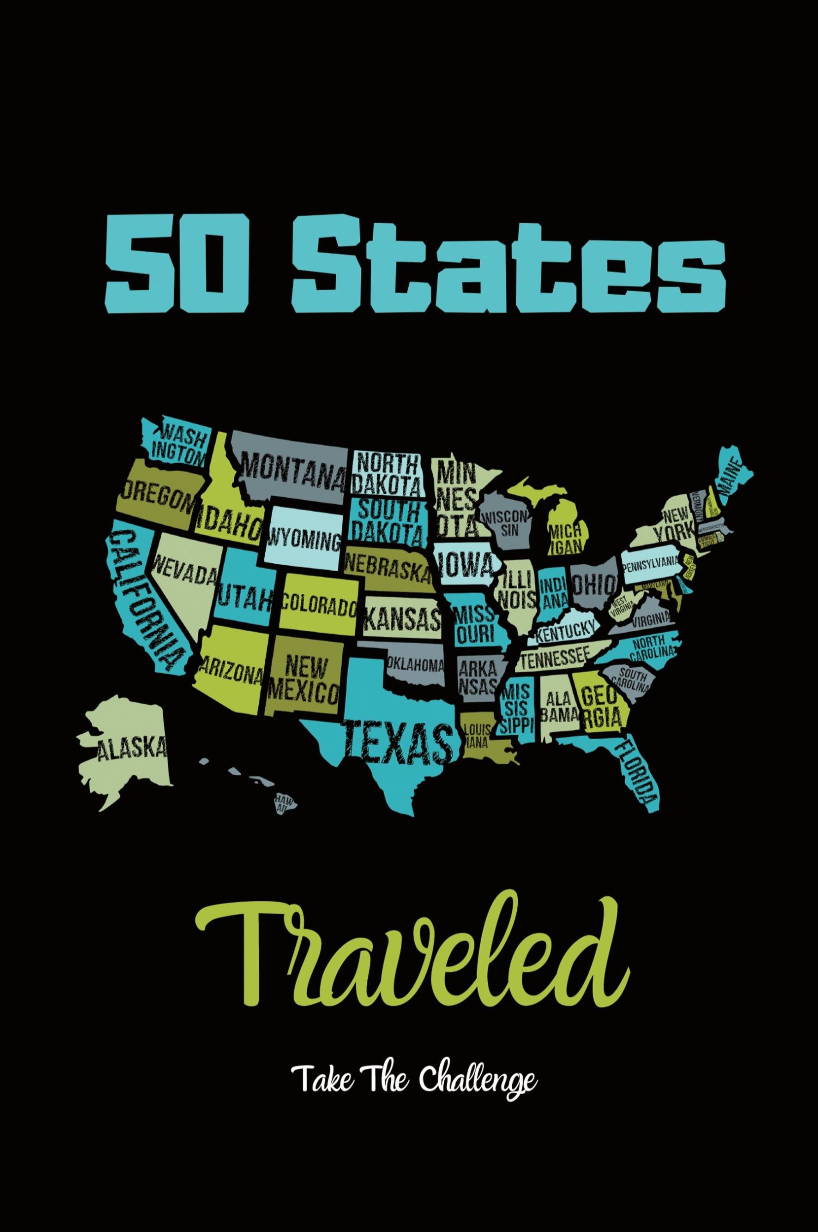 Cover: 9781649442567 | 50 States Traveled Journal | Amy Newton | Taschenbuch | Englisch