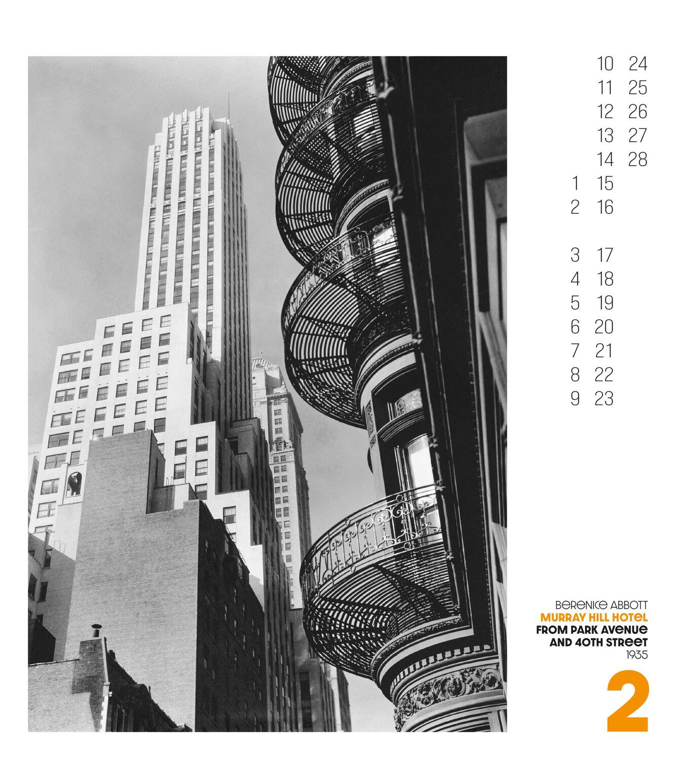 Bild: 9783838425078 | Changing New York Kalender 2025 | Berenice Abbott (u. a.) | Kalender