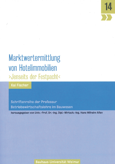 Cover: 9783957730862 | Marktwertermittlung von Hotelimmobilien | Jenseits der Festpacht