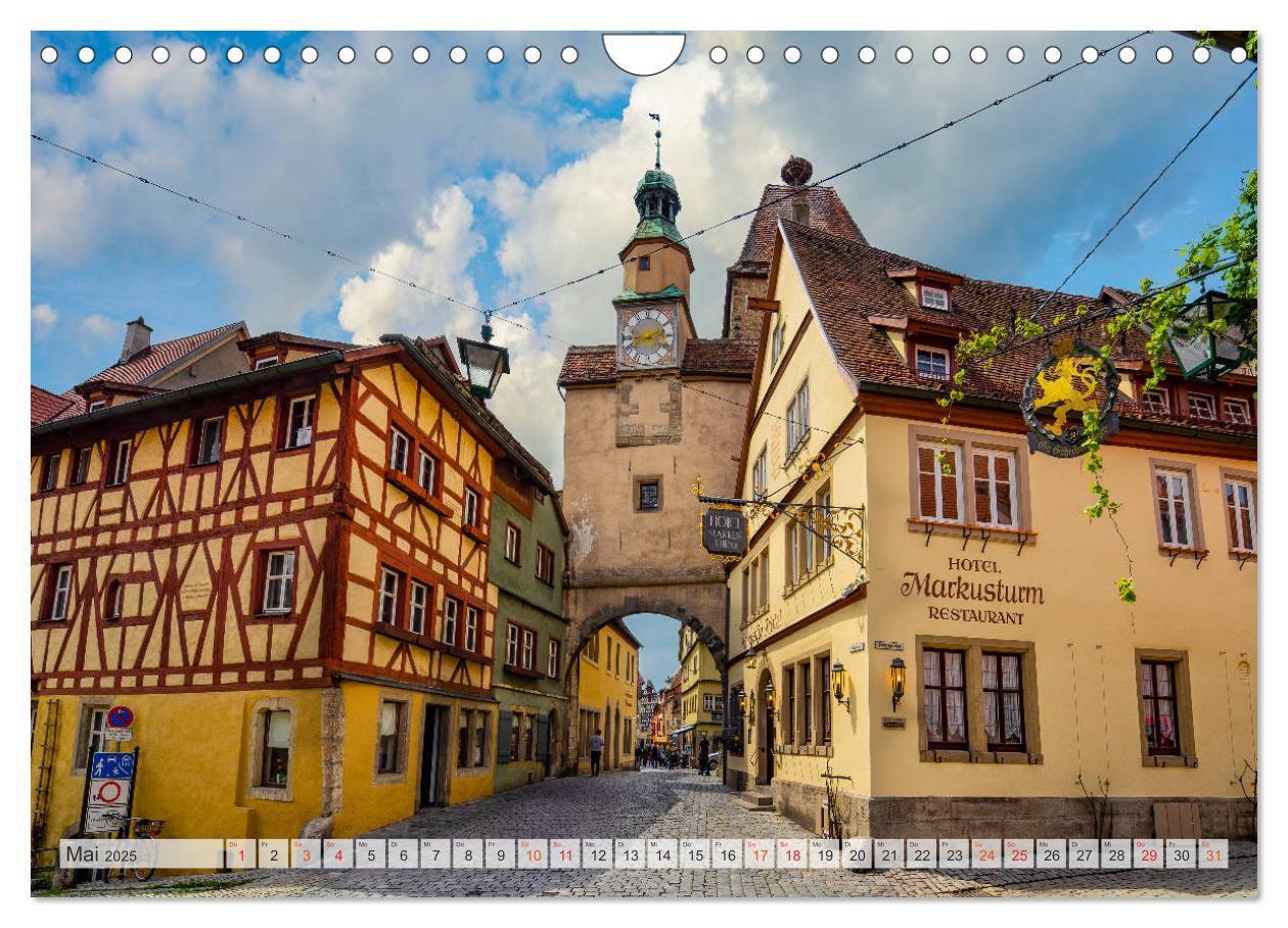 Bild: 9783435229864 | Rothenburg ob der Tauber Impressionen (Wandkalender 2025 DIN A4...