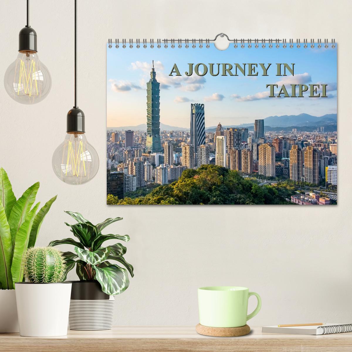 Bild: 9781325938186 | A Journey In Taipei (Wall Calendar 2025 DIN A4 landscape), CALVENDO...