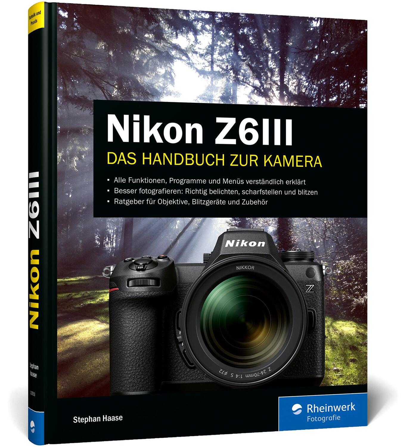 Cover: 9783367105533 | Nikon Z6III | Stephan Haase | Buch | 399 S. | Deutsch | 2024