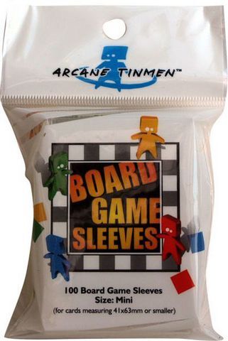 Cover: 5706569104054 | Board Game Sleeves Clear - Mini | Karten-Hüllen | ART10405