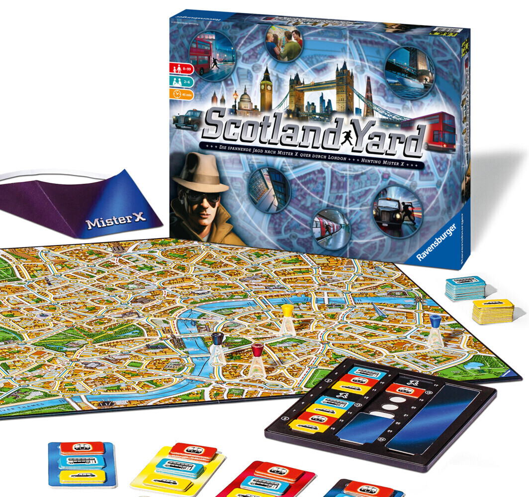 Bild: 4005556266012 | Ravensburger Gesellschaftsspiel 26601 - Scotland Yard -...