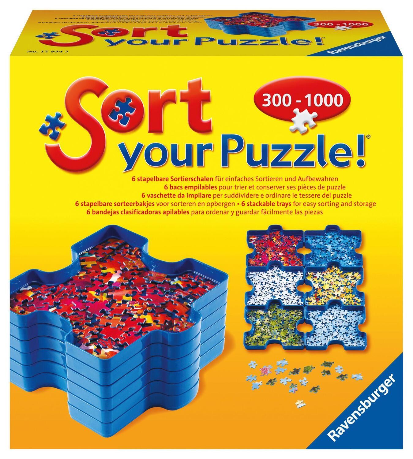 Cover: 4005556179343 | Sort Your Puzzle. 6 Sortierschalen | Spiel | Deutsch | 2013