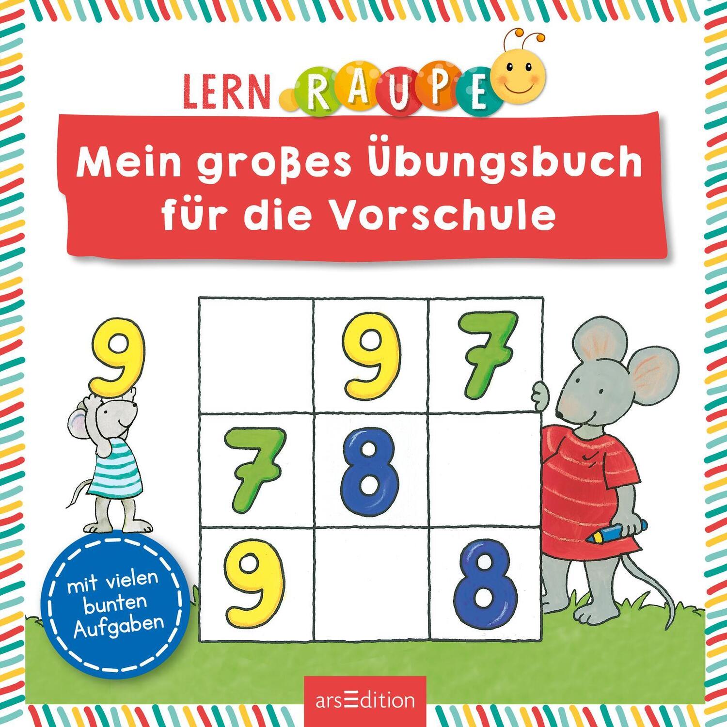 Bild: 9783845824420 | Lernraupe - Mein großes Übungsbuch für die Vorschule | Taschenbuch