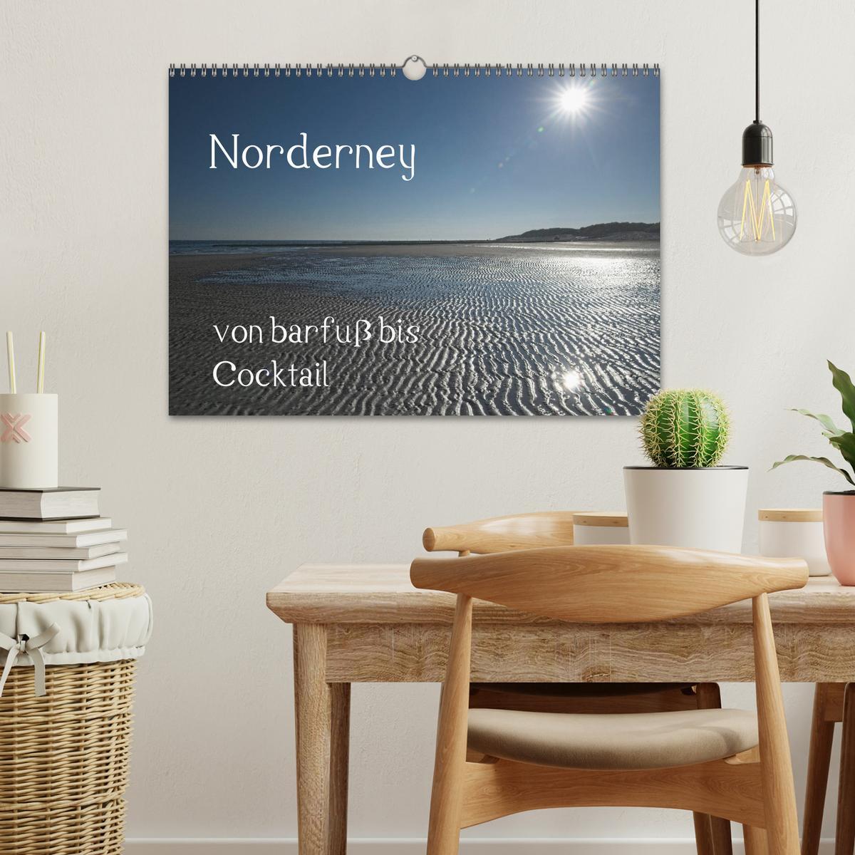 Bild: 9783435300044 | Norderney - von barfuss bis Cocktail (Wandkalender 2025 DIN A3...