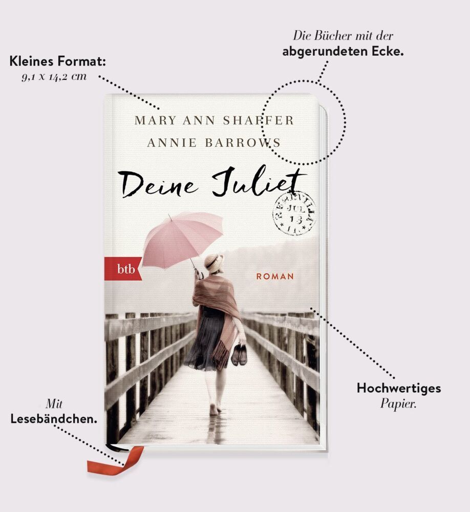 Bild: 9783442717750 | Deine Juliet | Roman - Geschenkausgabe | Mary Ann Shaffer (u. a.)