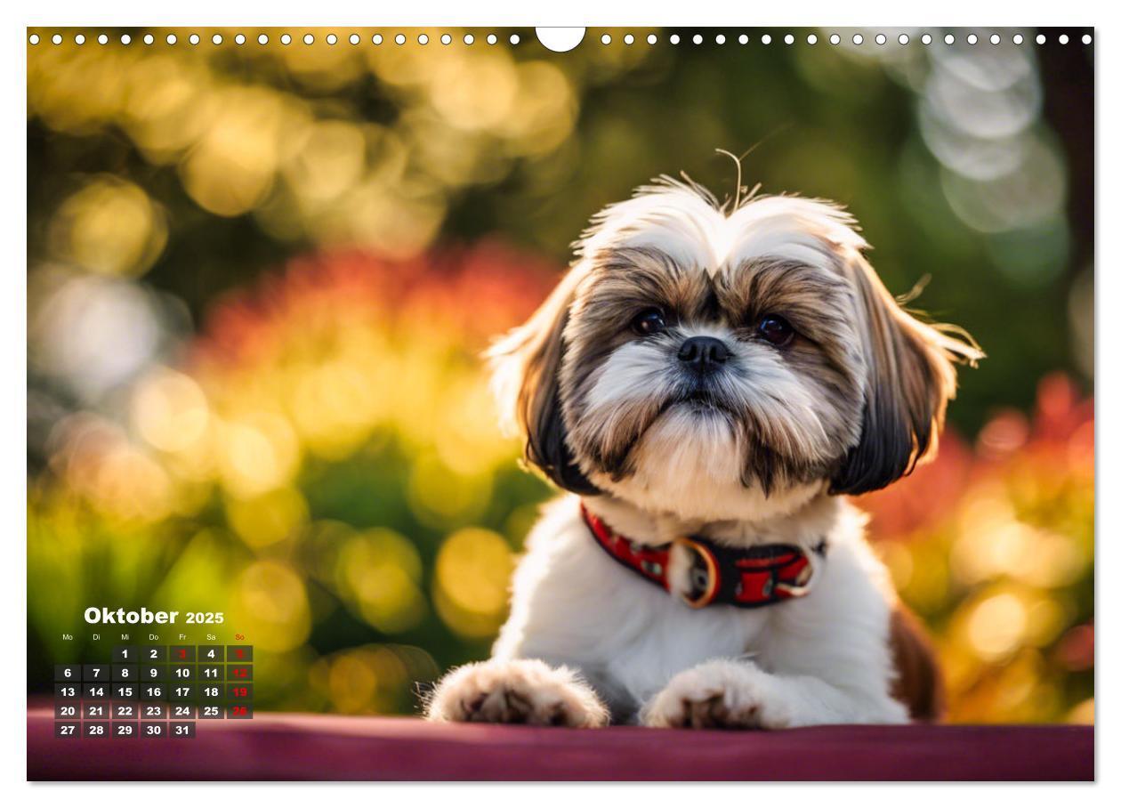 Bild: 9783435646555 | Shih Tzu - der wuschelige Hund aus Tibet (Wandkalender 2025 DIN A3...