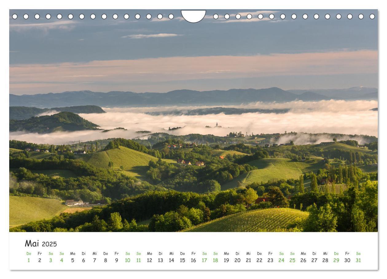 Bild: 9783435042357 | Südsteiermark365 (Wandkalender 2025 DIN A4 quer), CALVENDO...