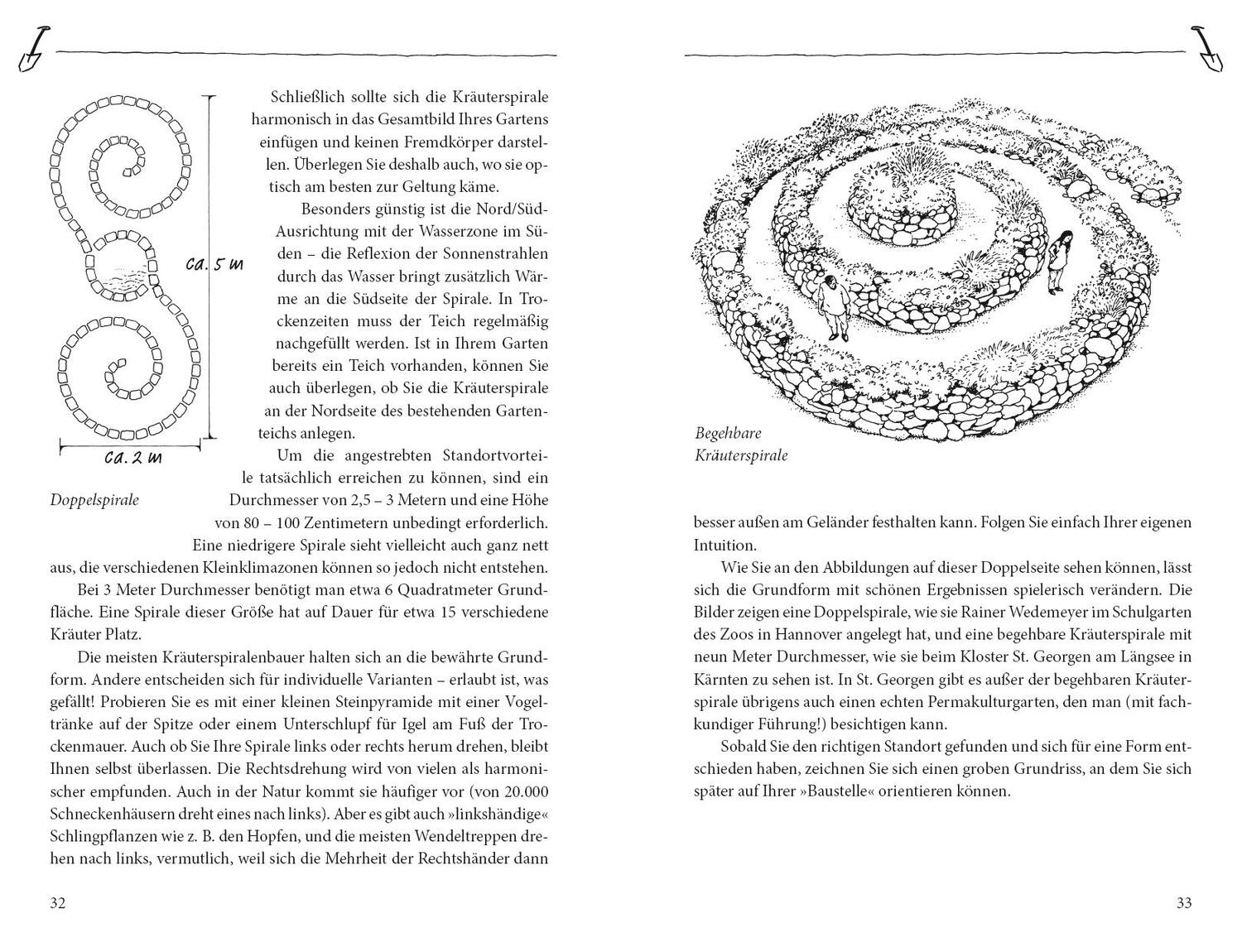 Bild: 9783895662904 | Die Kräuterspirale | Bauanleitung - Kräuterporträts - Rezepte | Buch