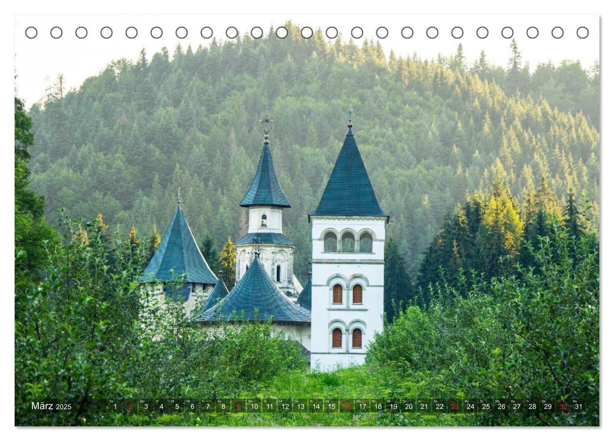 Bild: 9783435288427 | Klöster in der Bucovina (Tischkalender 2025 DIN A5 quer), CALVENDO...