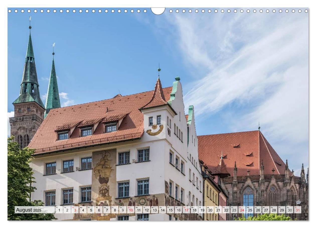 Bild: 9783435592029 | NÜRNBERG Historisches Stadtherz (Wandkalender 2025 DIN A3 quer),...