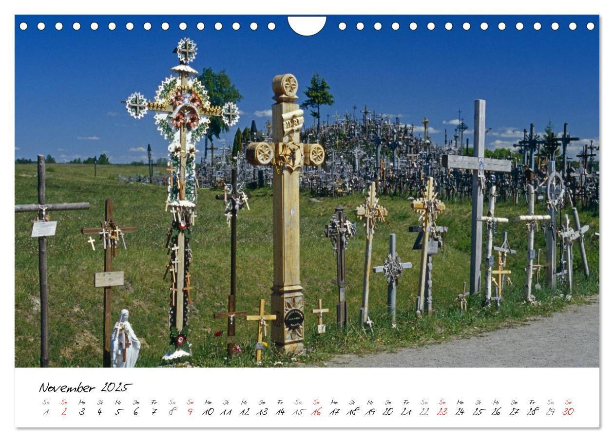 Bild: 9783435643332 | Litauen und Lettland (Wandkalender 2025 DIN A4 quer), CALVENDO...