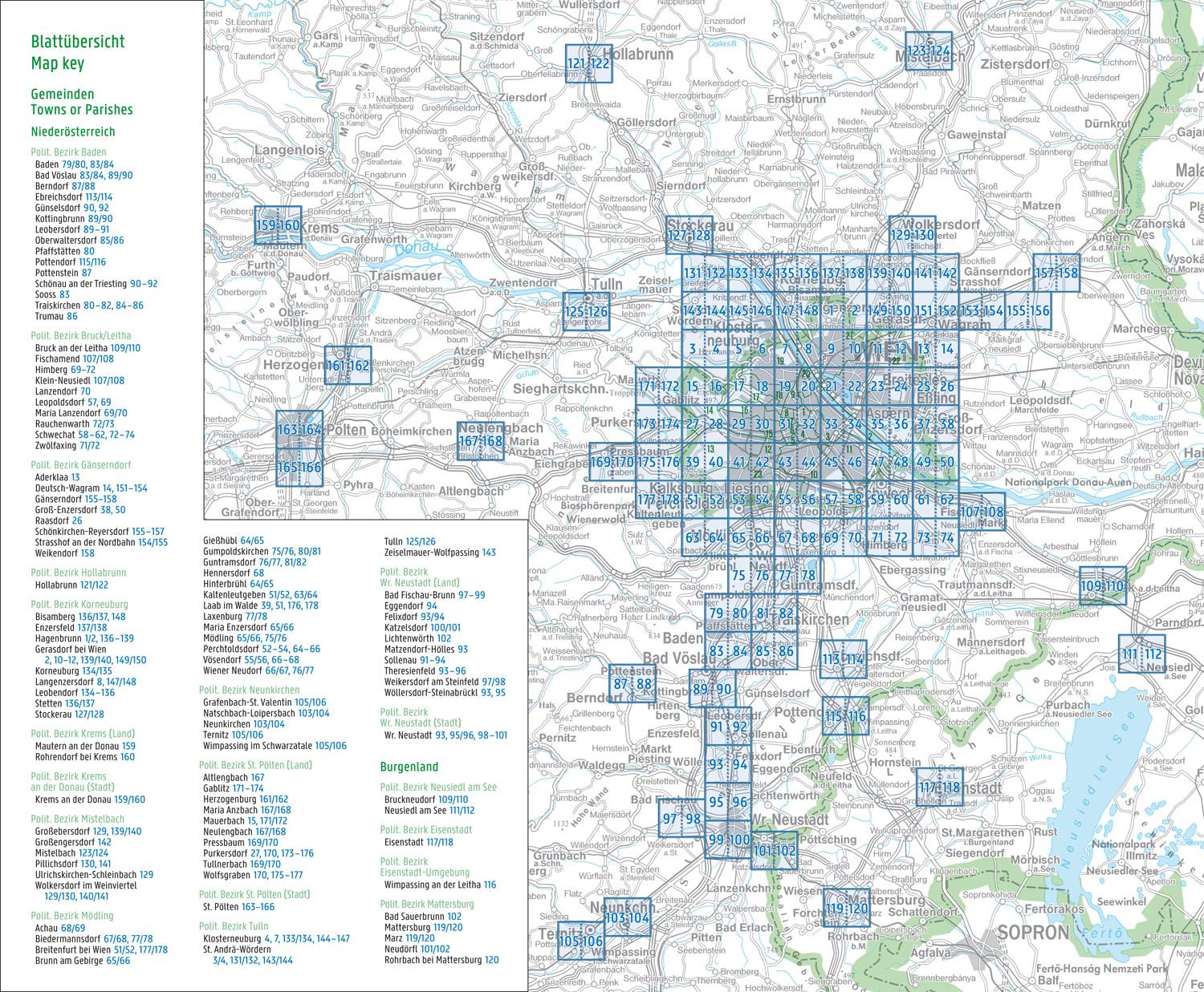 Bild: 9783707921946 | Wien Großraum, Städteatlas 1:20.000, 2023/2024, freytag &amp; berndt